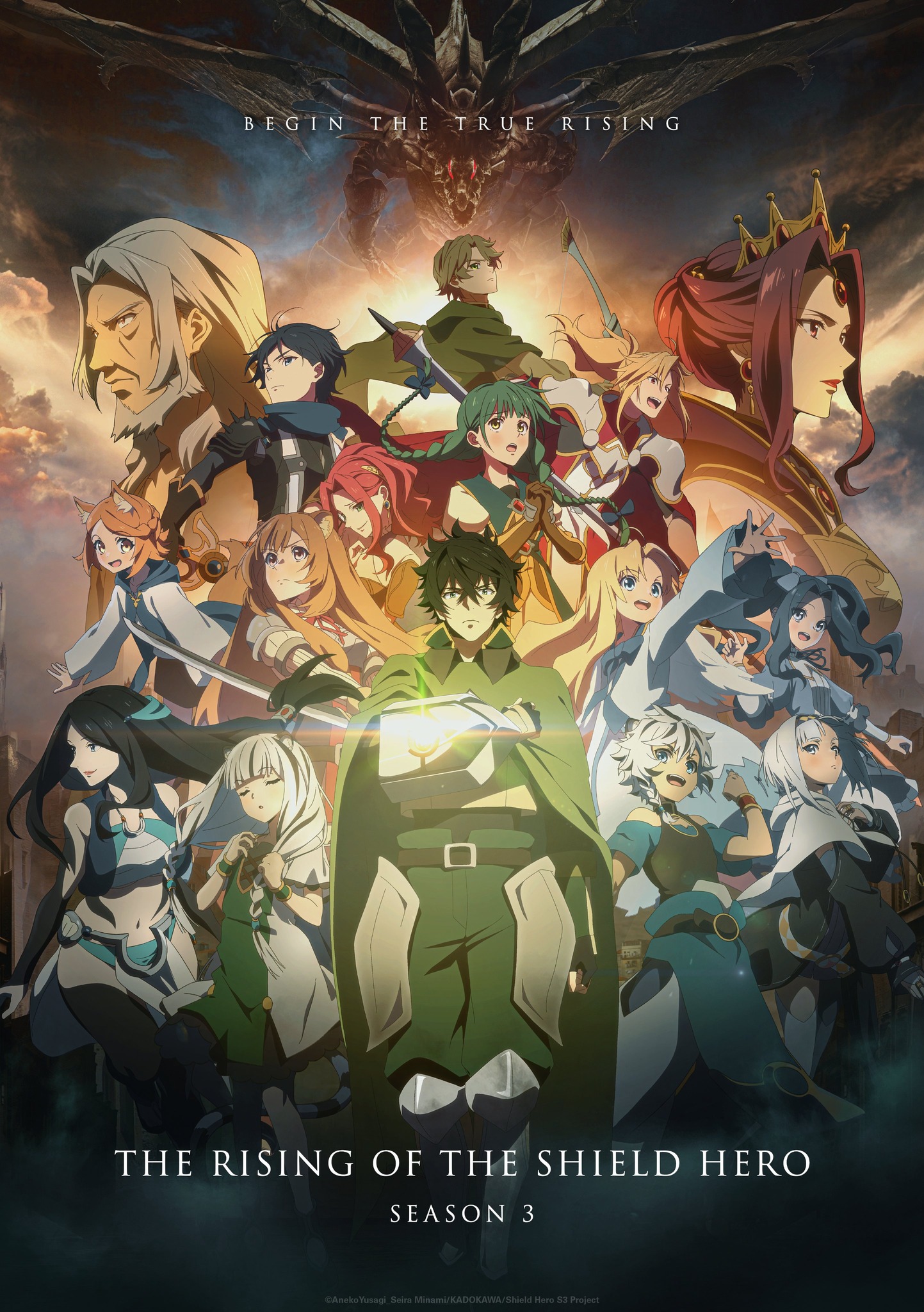 Tate no Yuusha no Nariagari Season 3 ผู้กล้าโล่ผงาด ซีซั่น 3 ตอนที่ 1-12 ซับไทย จบแล้ว
