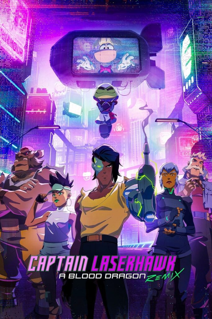 Captain Laserhawk A Blood Dragon Remix กัปตันเลเซอร์ฮอว์ค บลัดดราก้อน รีมิกซ์ Season 1 (2023) NETFLIX พากย์ไทย