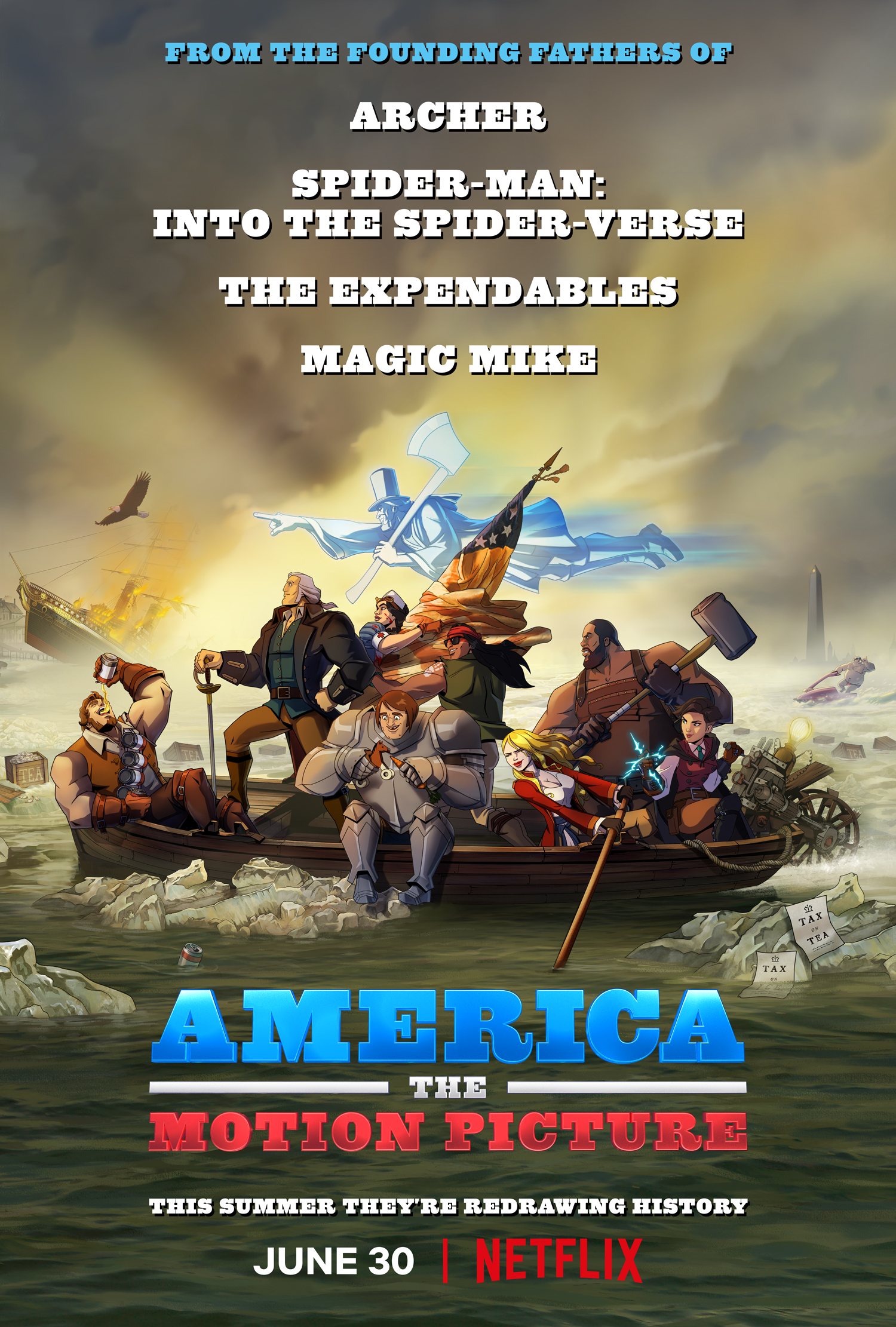 America The Motion Picture อเมริกา เดอะ โมชั่น พิคเจอร์ (2021) NETFLIX พากย์ไทย