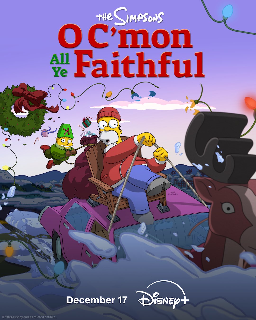 The Simpsons O C’mon All Ye Faithful (2024) ซับไทย