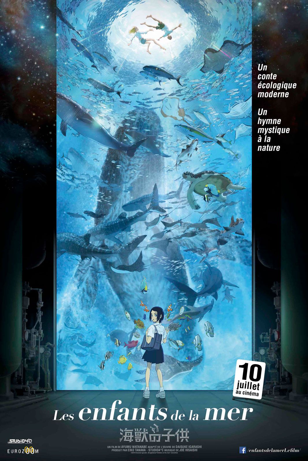 Children of the Sea (Kaijû no kodomo) รุกะผจญภัยโลกใต้ทะเล (2019) พากย์ไทย