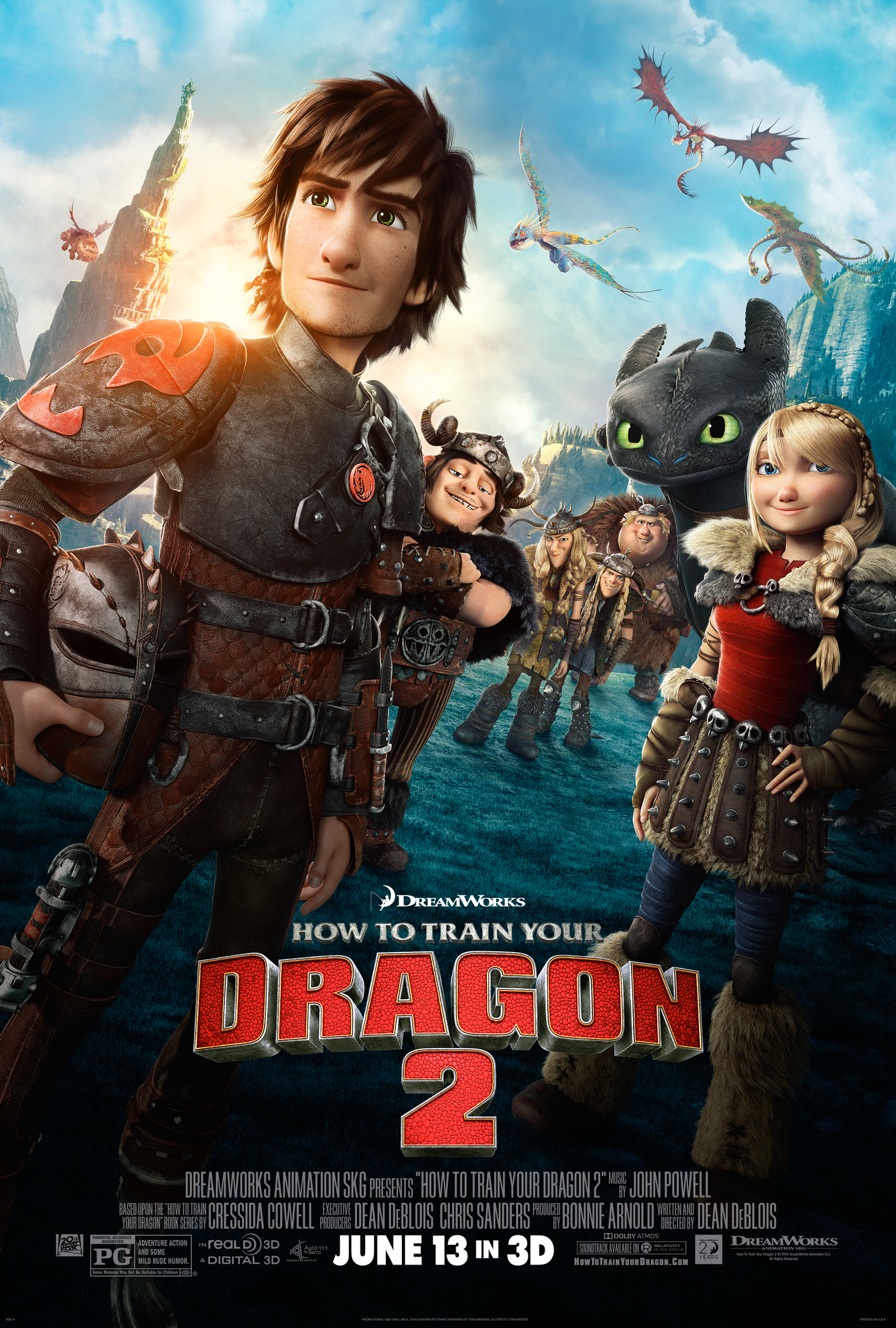 How to Train Your Dragon 2 อภินิหารไวกิ้งพิชิตมังกร 2 (2014) พากย์ไทย