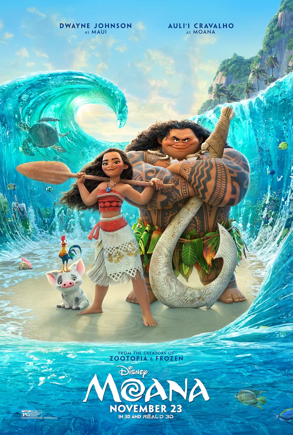 Moana ผจญภัยตำนานหมู่เกาะทะเลใต้ (2016) พากย์ไทย