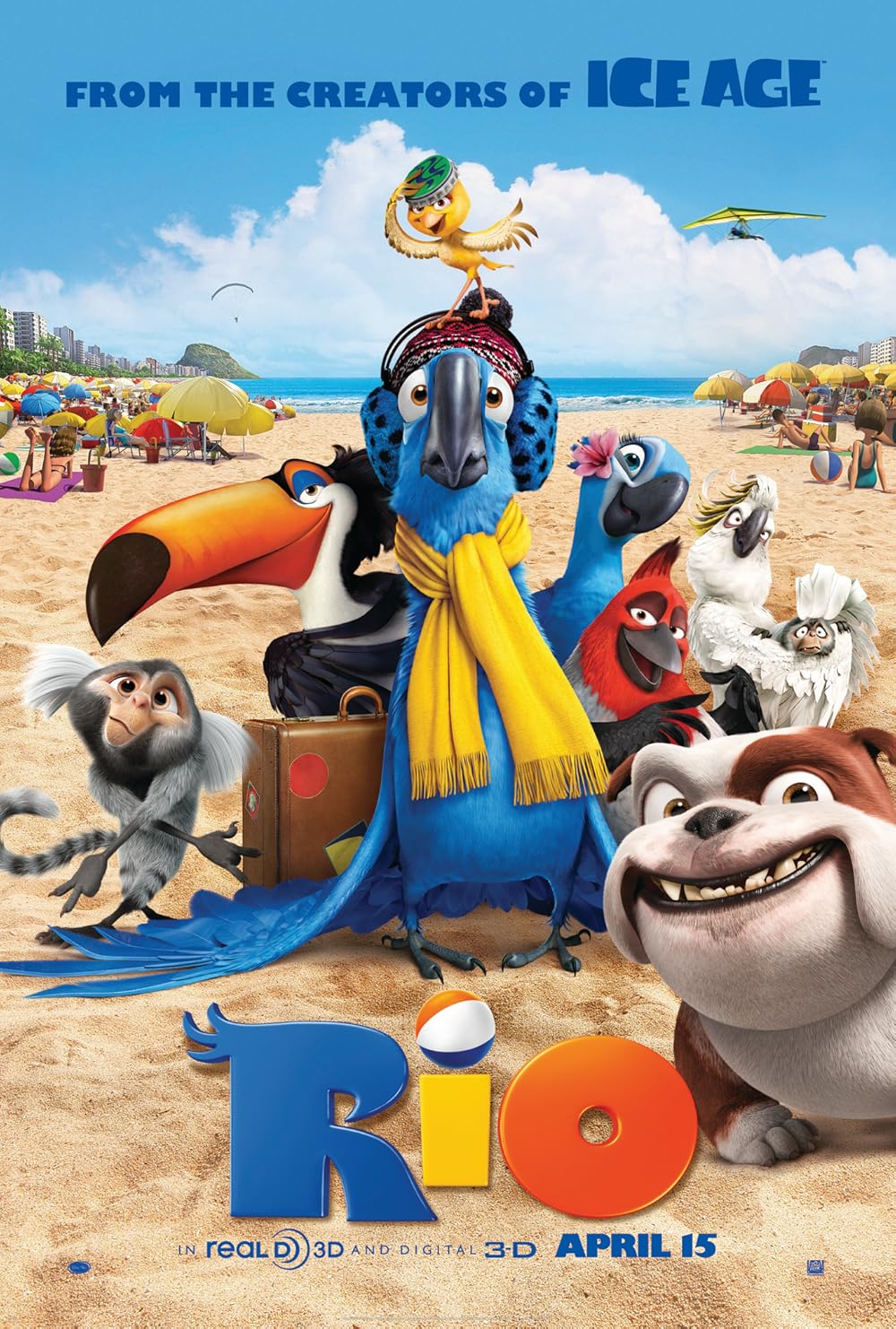Rio ริโอ เดอะ มูฟวี่ เจ้านกฟ้าจอมมึน (2011) พากย์ไทย