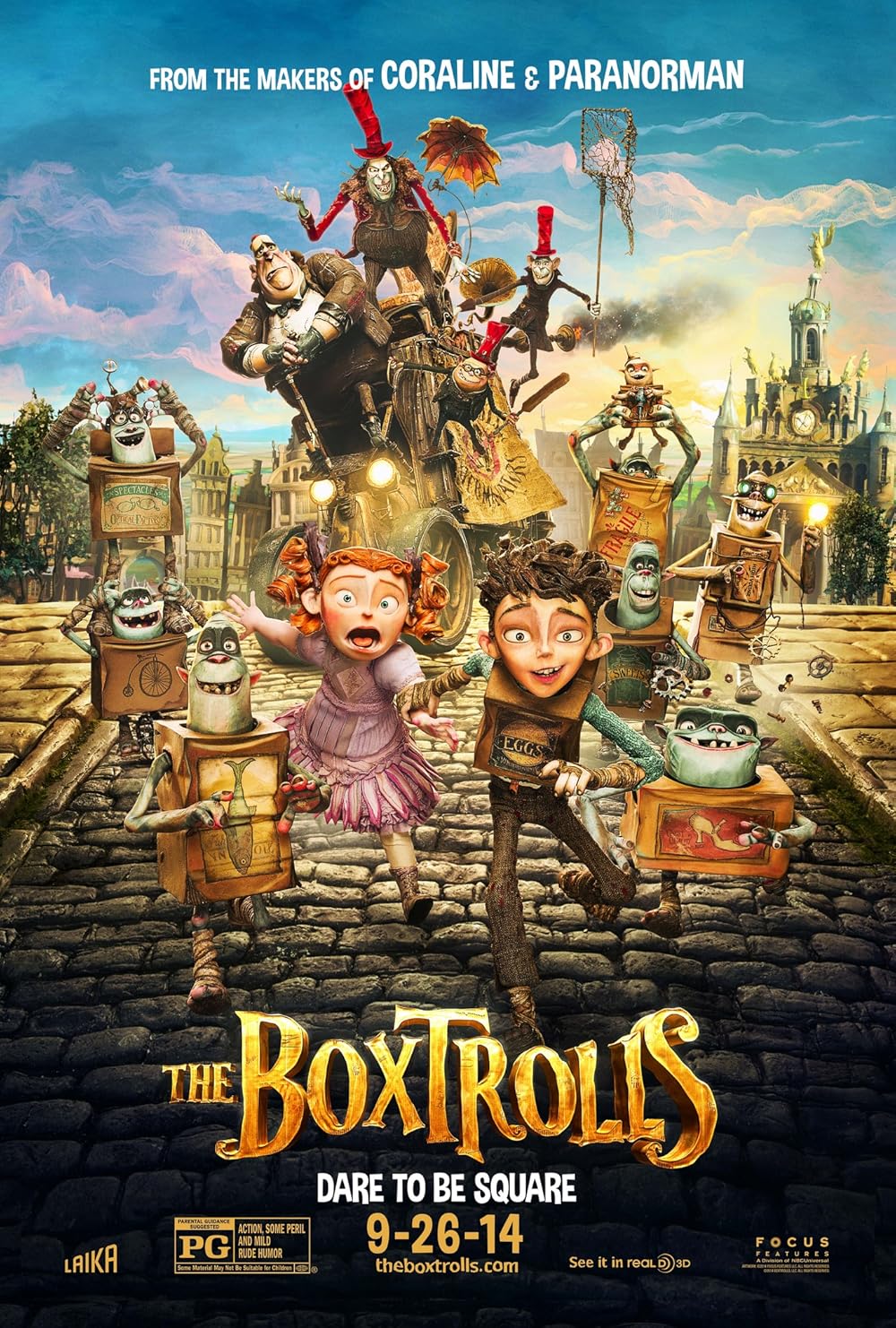 The Boxtrolls บ็อกซ์โทรลล์ นี่แหละ..มอนสเตอร์ (2014) พากย์ไทย