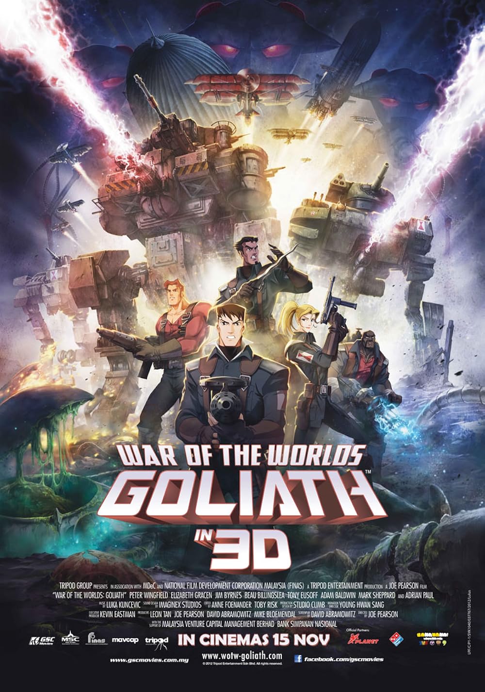 War of the Worlds Goliath วอร์ ออฟ เดอะ เวิลด์ โกไลแอธ (2012) ซับไทย