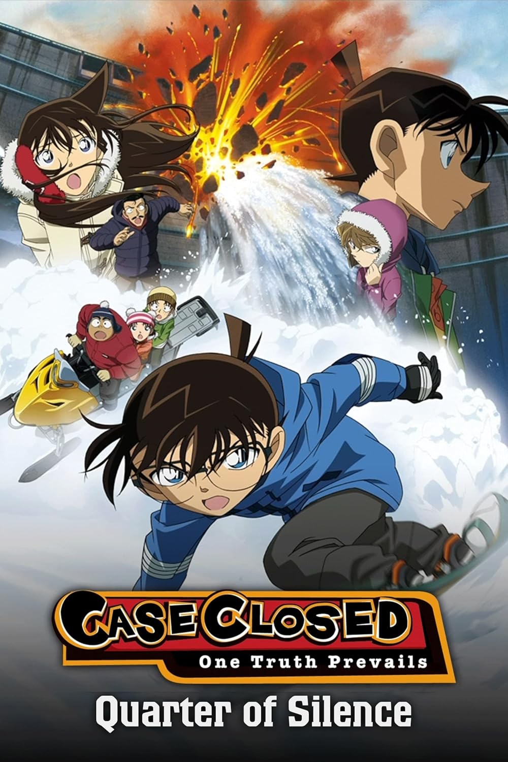 Detective Conan the Movie Quarter of Silence ยอดนักสืบจิ๋วโคนัน เดอะมูฟวี่ 15 นาทีเฉียดวิกฤติมรณะ (2011) พากย์ไทย