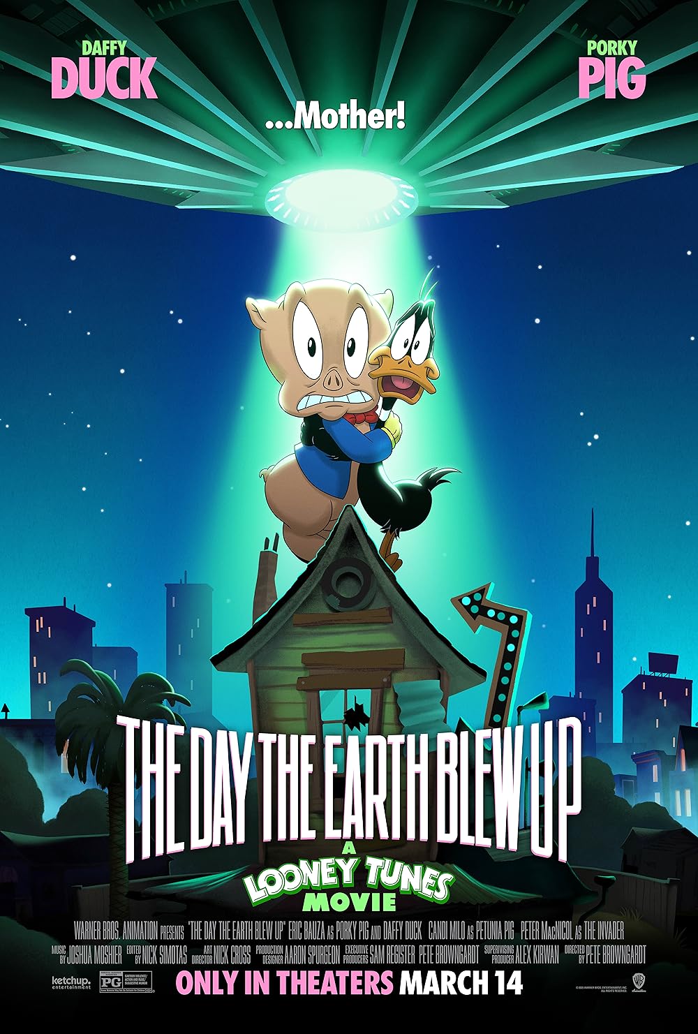The Day the Earth Blew Up A Looney Tunes Movie ลูนี่ย์ ทูนส์ มูฟวี่ วันซอมบี้บุกโลก (2024) พากย์ไทย