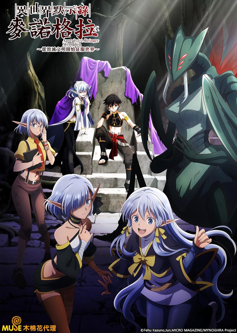 Isekai Mokushiroku Mynoghra Hametsu no Bunmei de Hajimeru Sekai Seifuku ไมนอกรา บันทึกวันอวสาน(ต่าง)โลก พิชิตใต้หล้าด้วยอารยธรรมแห่งหายนะ