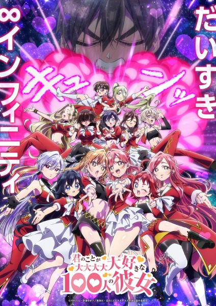 Kimi no Koto ga Daidaidaidaidaisuki na 100-nin no Kanojo 3 รักรักรักรักรักเธอหมดหัวใจจากแฟนสาว 100 คน ซีซั่น 3ซับไทย